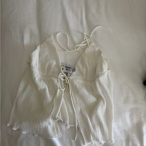 Princess Polly Cream Camisole Top